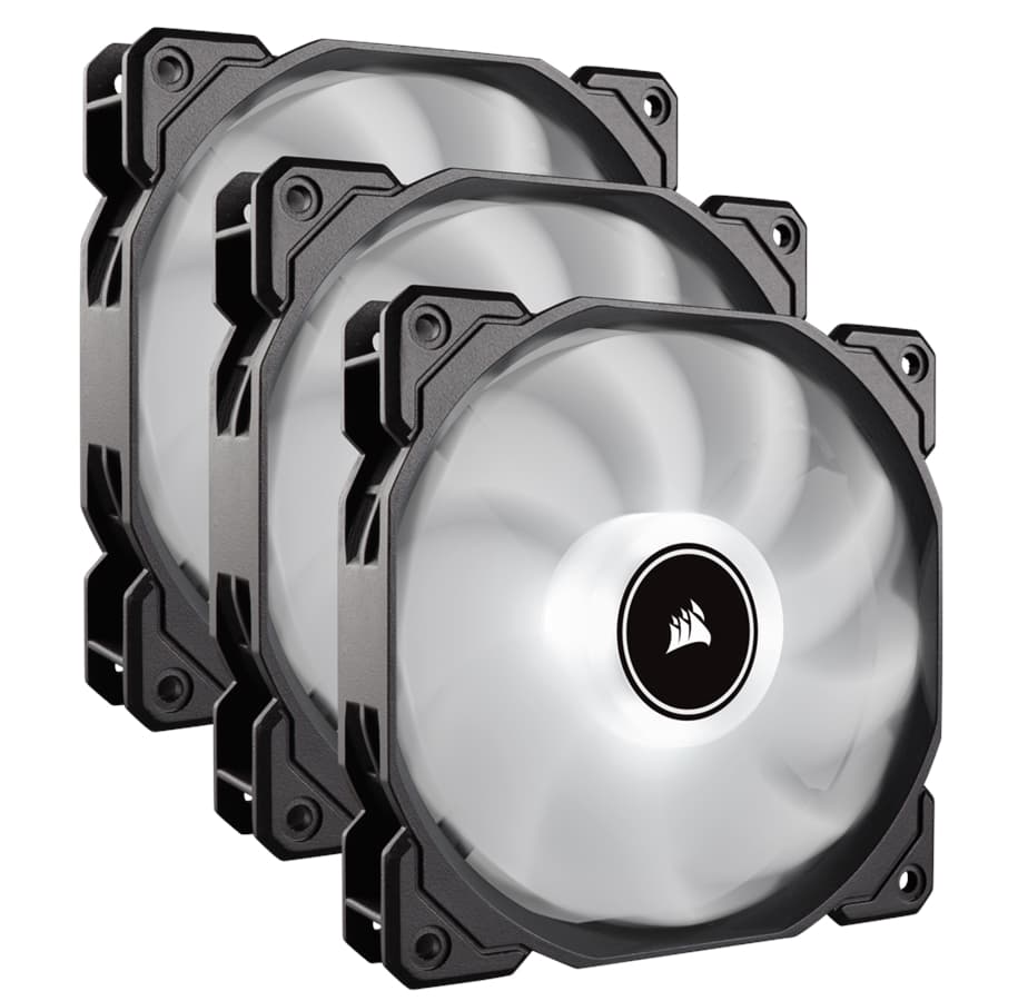 Corsair AF120 LED White 120mm, Triple Pack