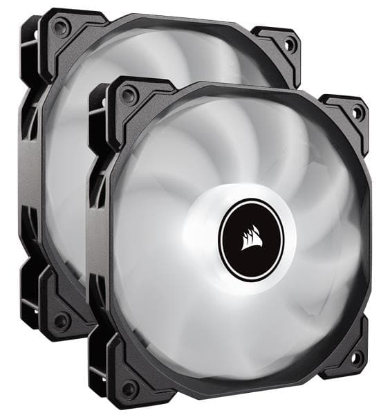 Corsair AF140 LED White 140mm, Dual Pack