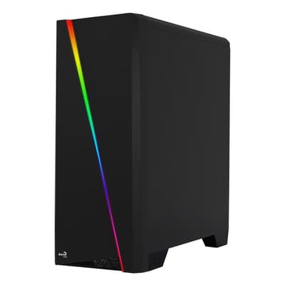 Aerocool Cylon Black TG Midtower/Tempered Glass