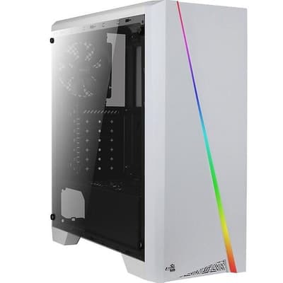 Aerocool Cylon White TG Midtower/Tempered Glass