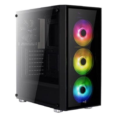 Quartz RGB Midtower/Tempered Glass/RGB