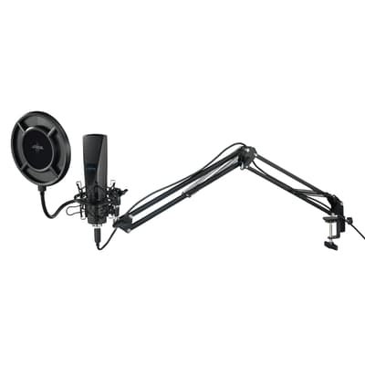 URAGE Mikrofon Streaming Revolution USB Sort