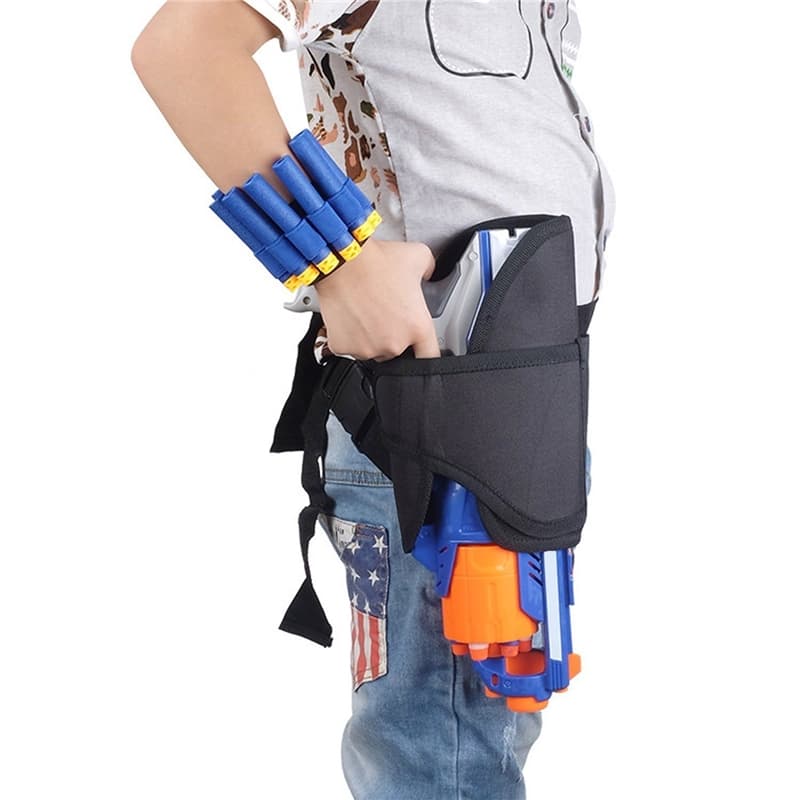 Benhölster till Nerf, Svart