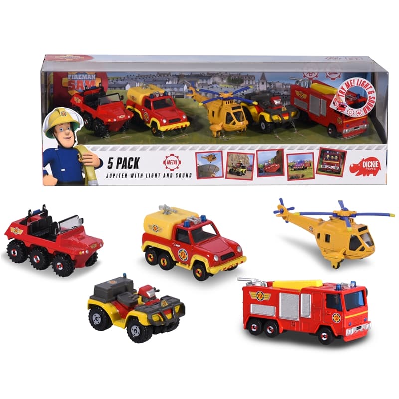Brandman Sam FiremanSam 5 Pack