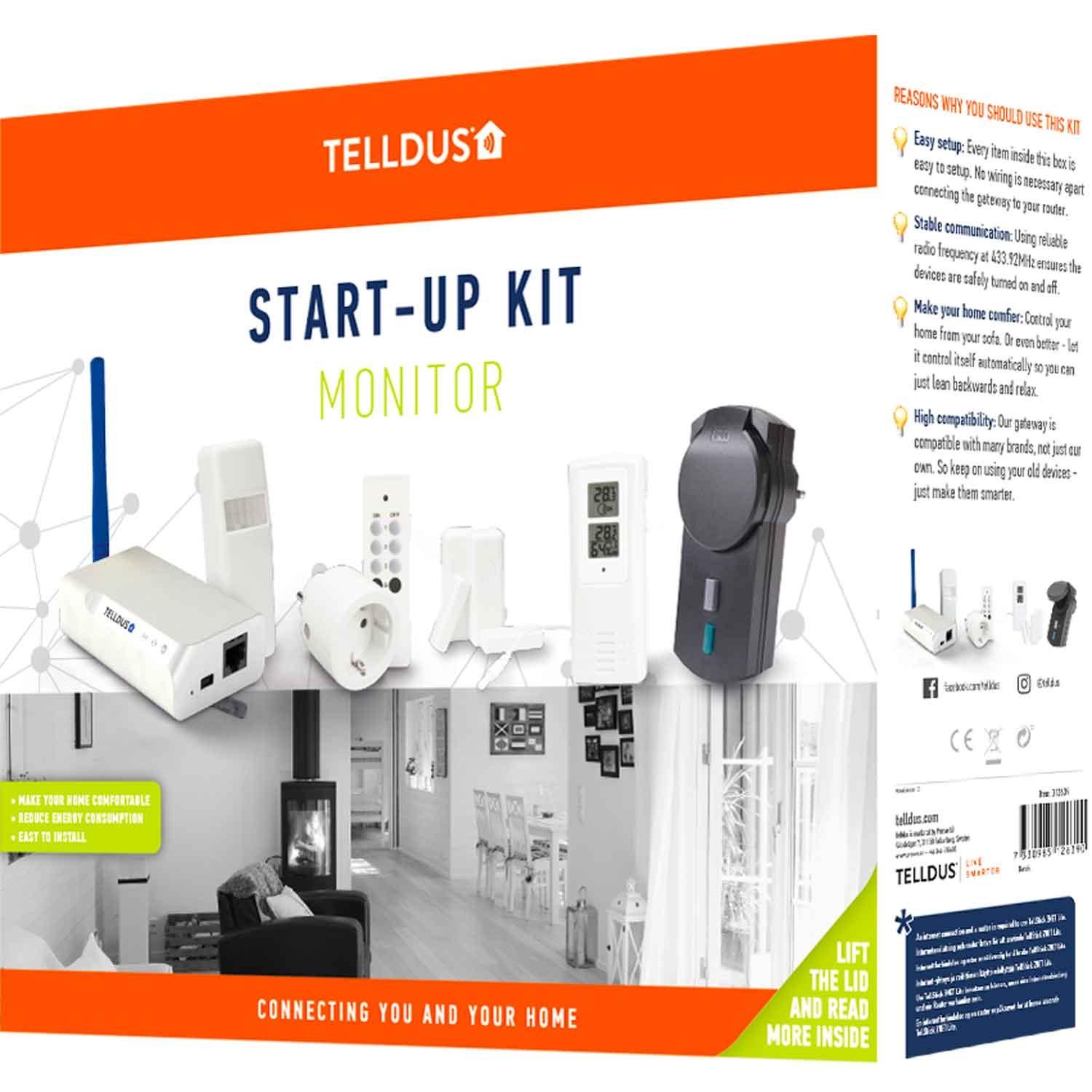 Telldus Startpaket Monitor 433 MHz