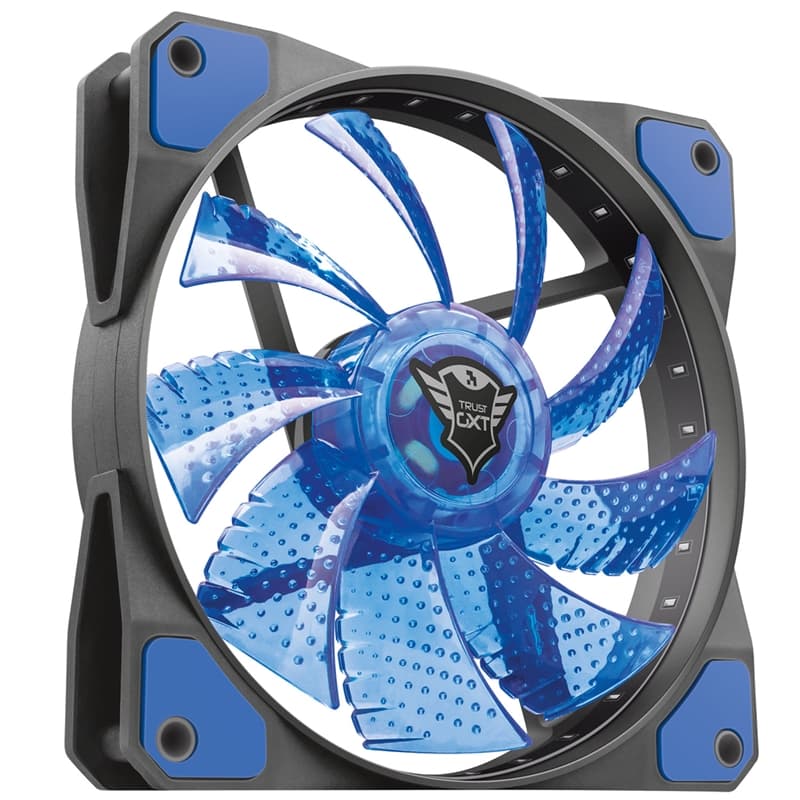 Trust GXT 762W LED silent PC fan Bl
