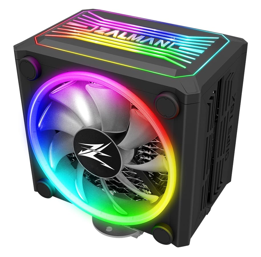 Zalman CNPS16X BLACK Spectrum RGB cover and fans