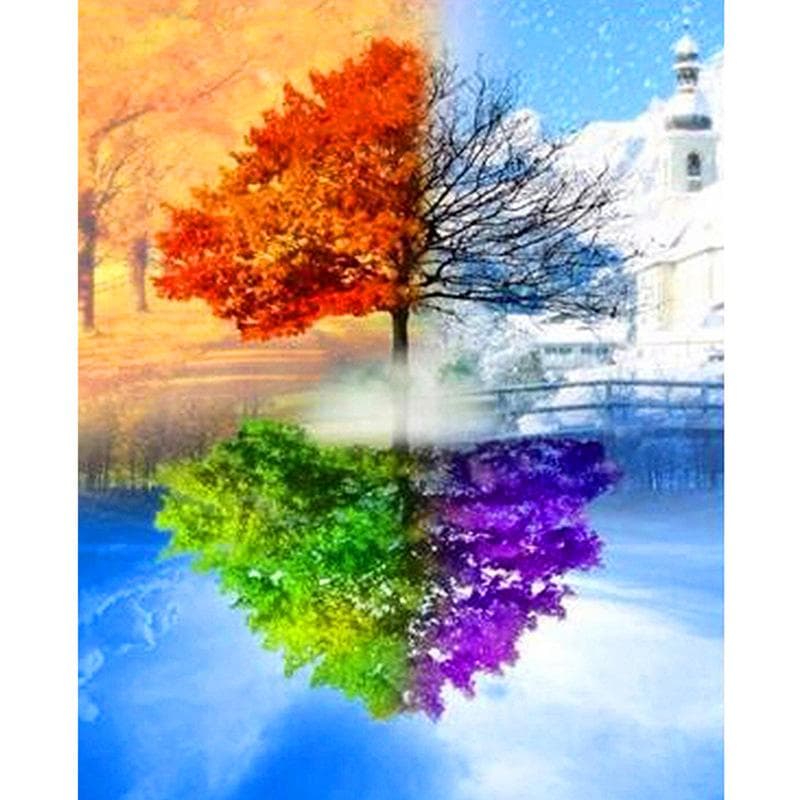Diamond maleri 5d DIY Diamond Painting STL.30 * 40cm