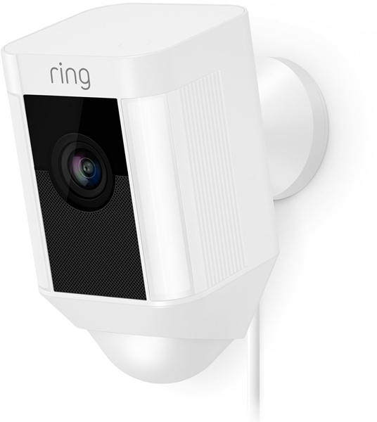 Ring Spotlight Cam Wired white
