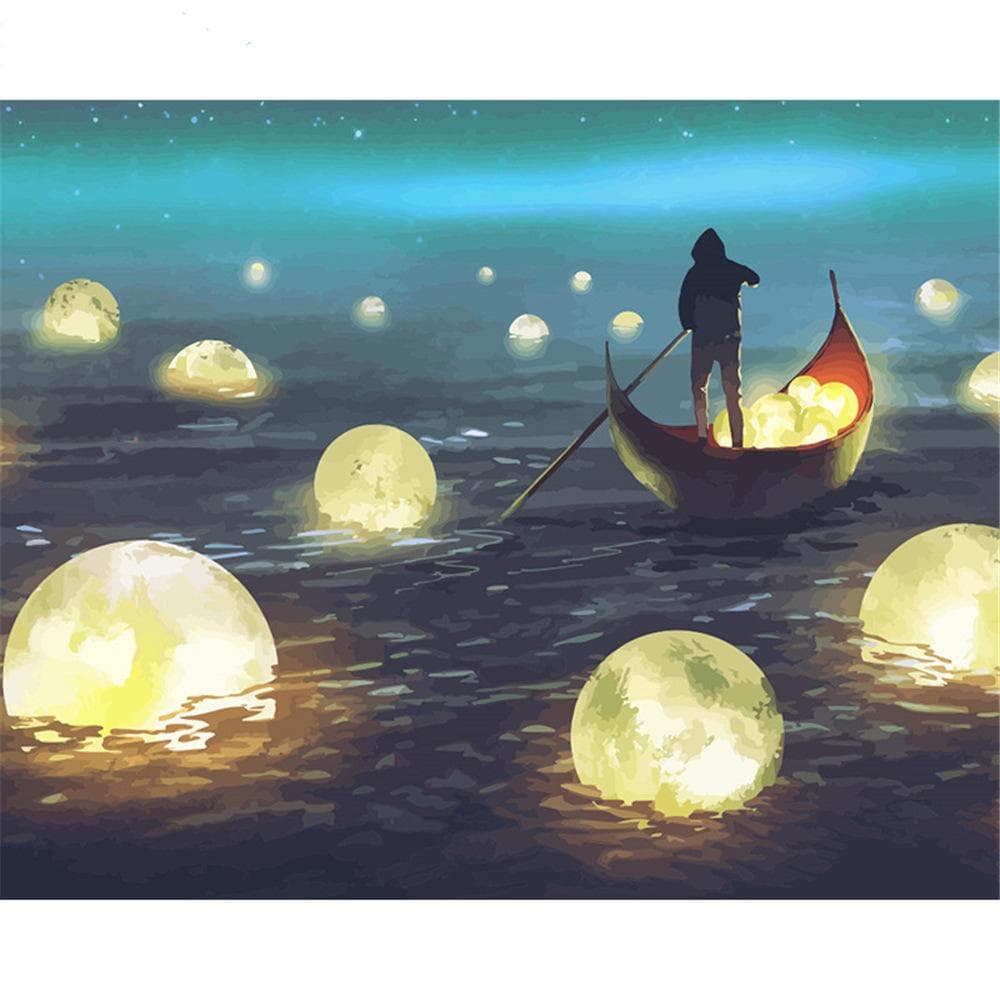Diamond maleri 5d DIY Diamond Painting STL.30 * 40cm