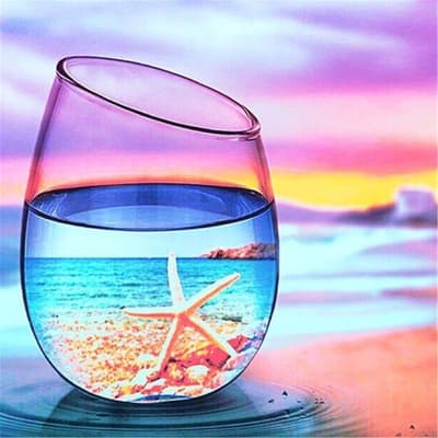 Diamond maleri 5d DIY Diamond Painting STL.30 * 30cm
