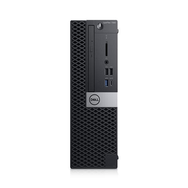 Dell OptiPlex 7060 - SFF - 1 x Core i7 8700 / 3.2 GHz - RAM 8 GB - SSD 256 GB - DVD-Writer - UHD Graphics 630 - GigE - Win 10 Pro 64-bitars - vPro - skärm: ingen - BTS