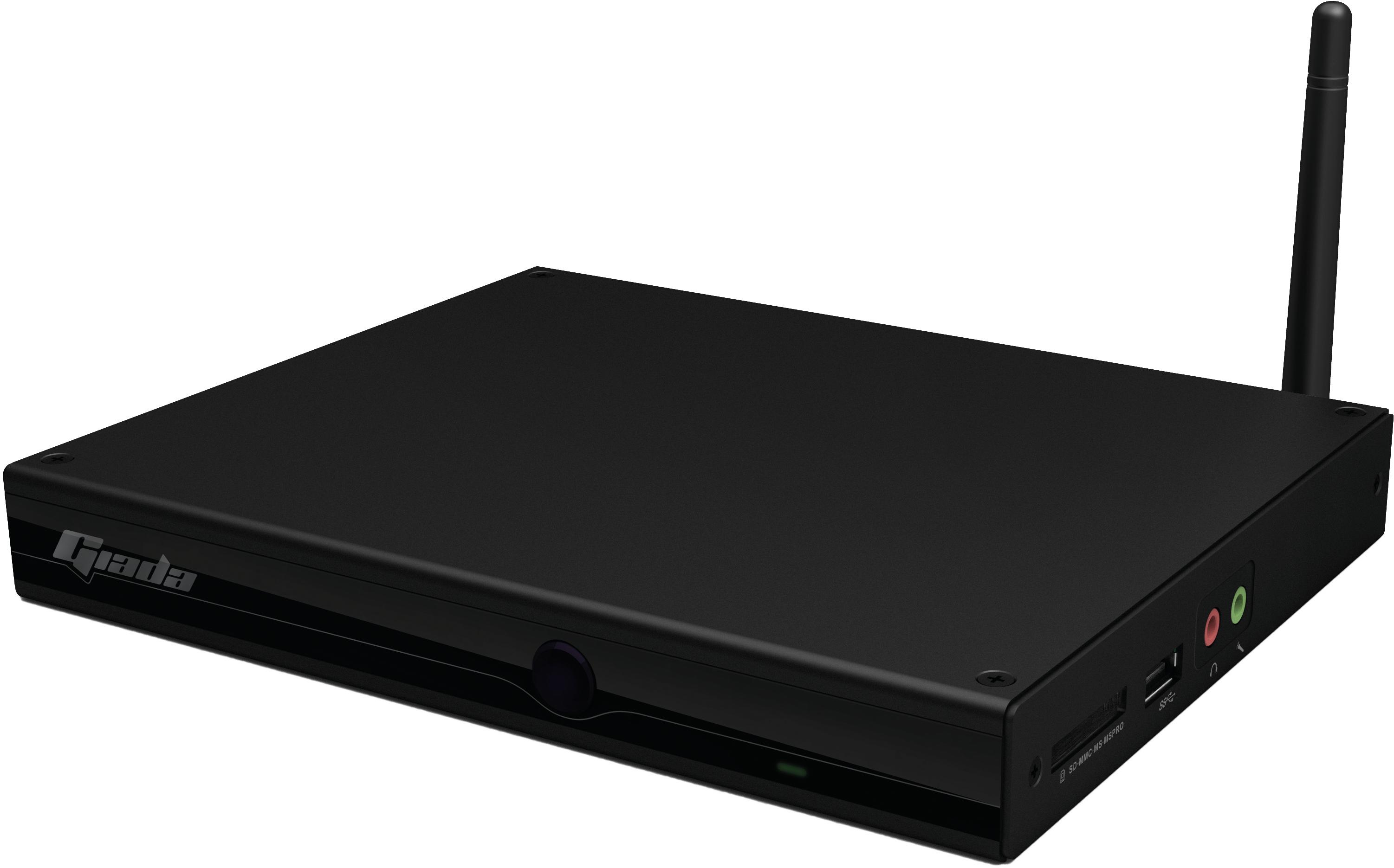 Giada I39B-BJ001 Mini-PC Barebone, Intel Celeron J1900, plads til 1x D