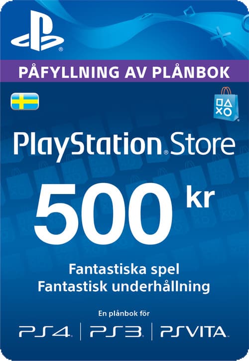 Wallet Top-up: 500 SEK (SE)