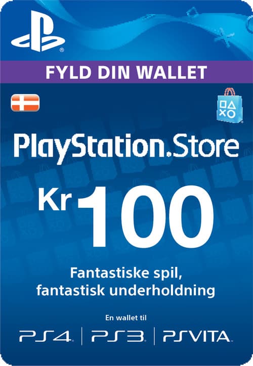 Wallet Top-up: 100 DKK (DK)