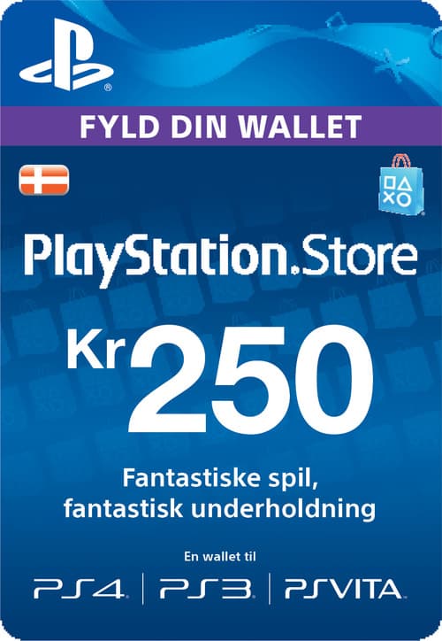 Wallet Top-up: 250 DKK (DK)