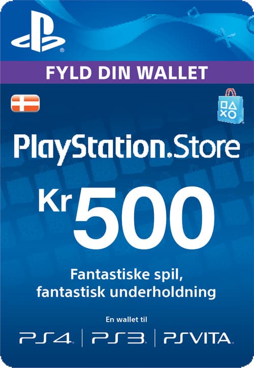 Wallet Top-up: 500 DKK (DK)