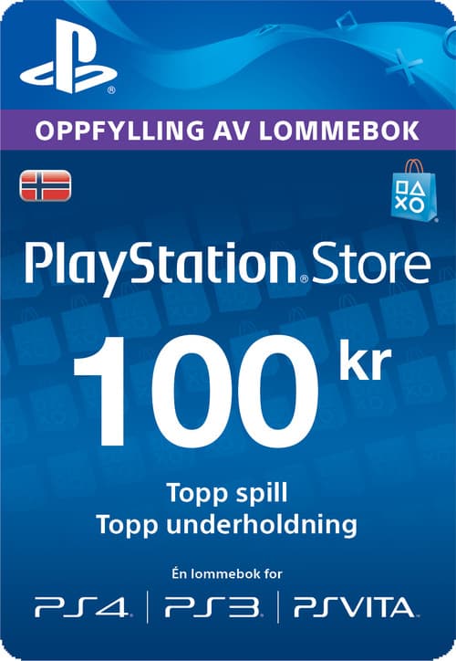 Wallet Top-up: 100 NOK (NO)