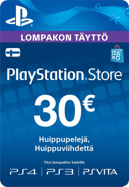 Wallet Top-up: 30 EUR (FI)