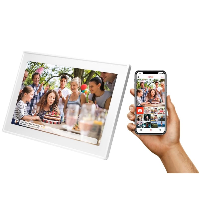 Denver Social PhotoFrame 15,6" Vit