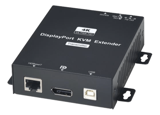 4K DisplayPort CAT5e KVM with USB Extender 150M