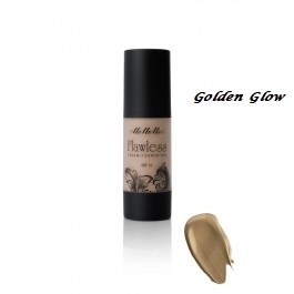 Flawless Finish Cream Foundation, Golden Glow, MeMeMe Cosmetics