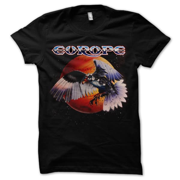 Europe - T-shirt, Wings Of Tomorrow (2011 Edt.) Black Large