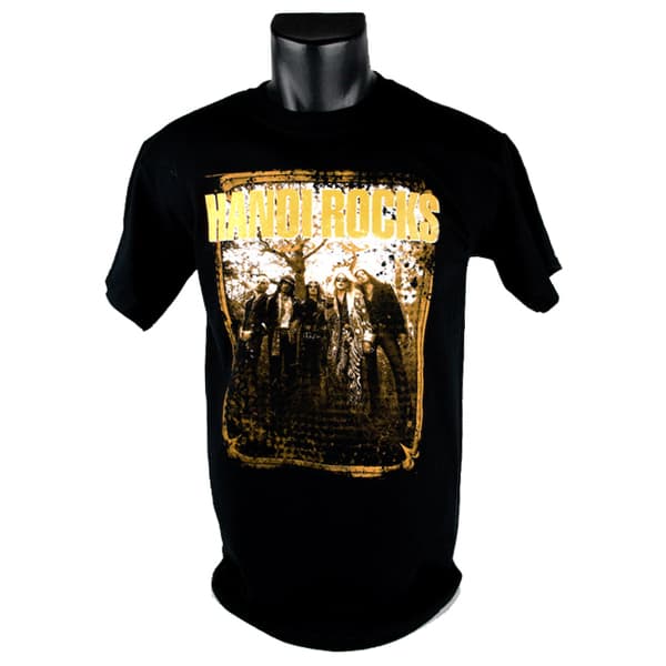 Hanoi Rocks - T-shirt, Forest Black Small