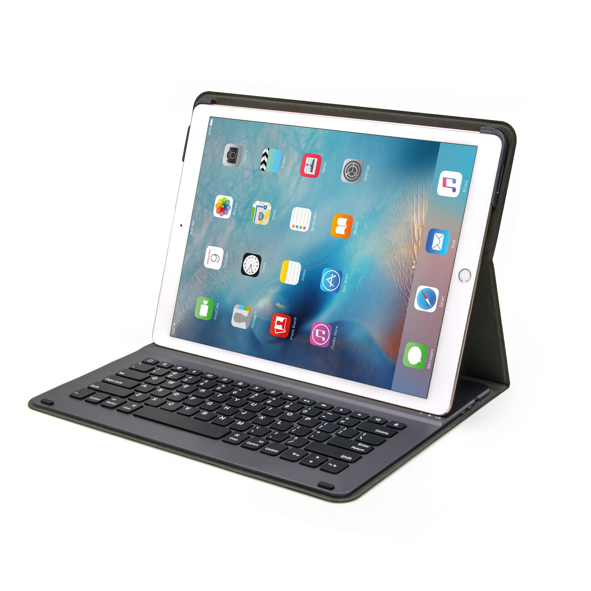 iPad Pro Bluetooth Tangentbord Fodral Skal Keyboard Case för Apple