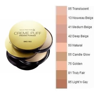Max Factor Creme Puff Powder Farg 42 Deep Beige Cdon