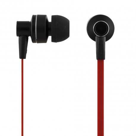 Streetz In Ear Hörlurar med Mikrofon, Svarsknapp, Trasselfri STREETZ semi in ear headset, svarsknapp, 3,5mm, mikrofon
