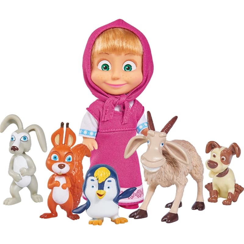 Masha och Björnen Masha and her Animal Friends