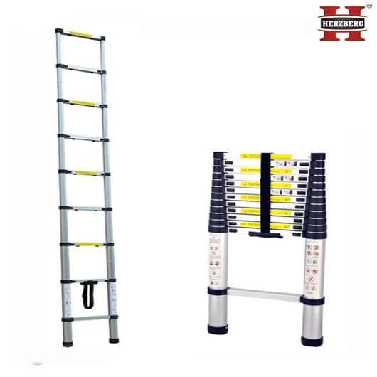 Herzberg HG-5380; Teleskop stege 3.8m
