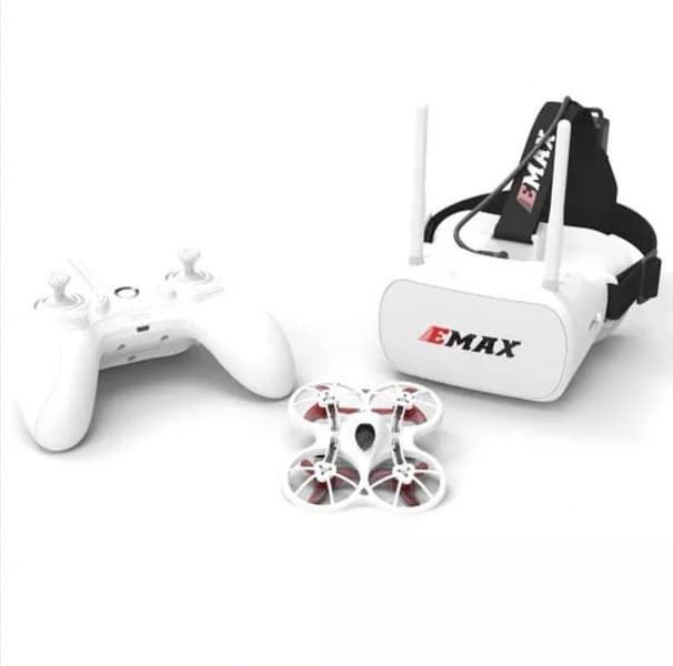 Emax Tinyhawk Mini FPV Racing Drone med kamera +3 ekstra batterier