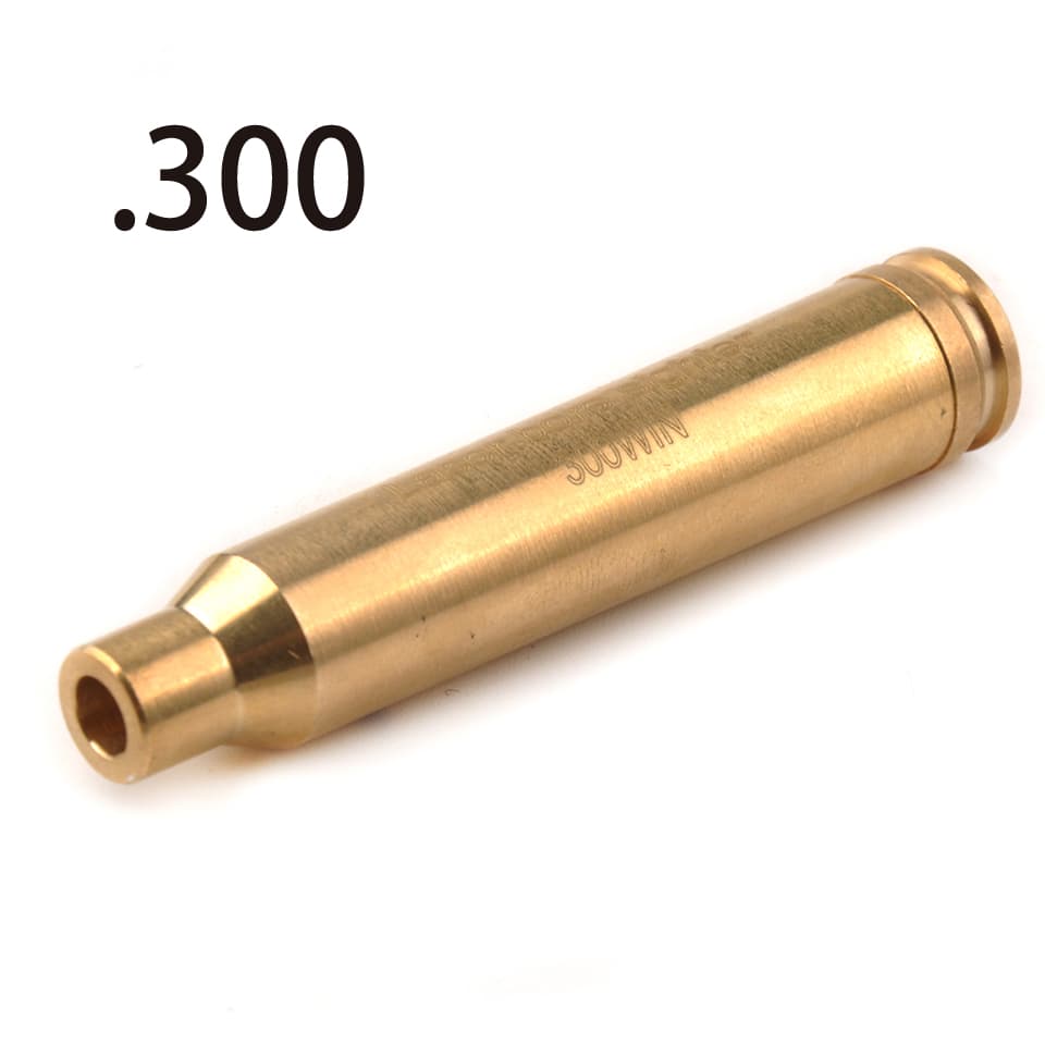 300WIN Brass Red Dot Laser Cartridge Bore Sighter Boresight for Scope Tools