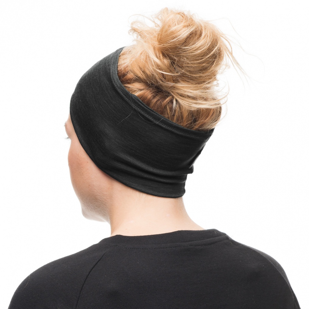 TVÅ-PACK SVARTA DUBBELSTICKADE PANNBAND