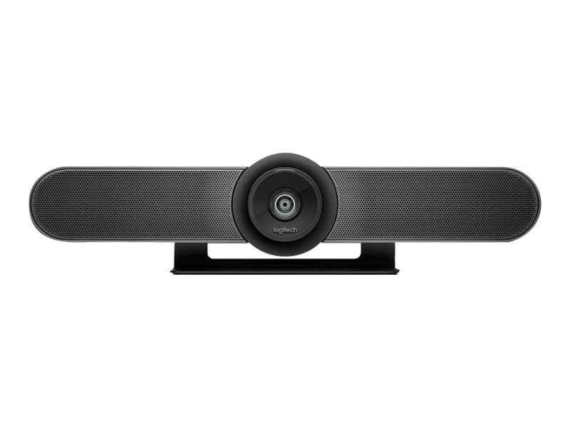 Logitech MeetUp - Konferenskamera - panorering / lutning - färg - 3840 x 2160 - ljud - trådlös - Bluetooth LE / NFC - USB 3.0 - MJPEG