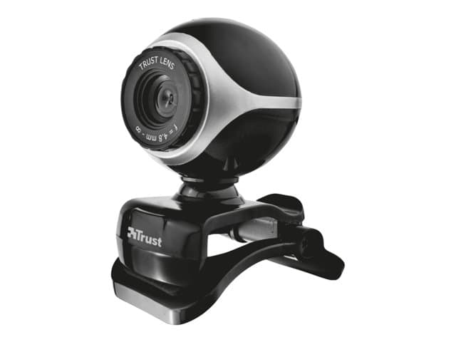 Trust Exis Webcam - Webbkamera - färg - 640 x 480 - ljud - USB 2.0