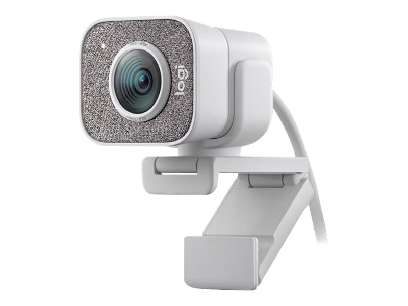 Logitech StreamCam - Webkamera - farve - 1920 x 1080 - 1080p - audio - USB-C 3.1 Gen 1 - MJPEG, YUY2 - WHITE