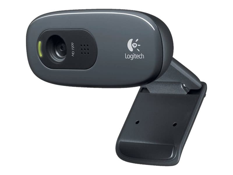 Logitech HD Webcam C270 - Nettkamera - farge - 1280 x 720 - lyd - USB 2.0