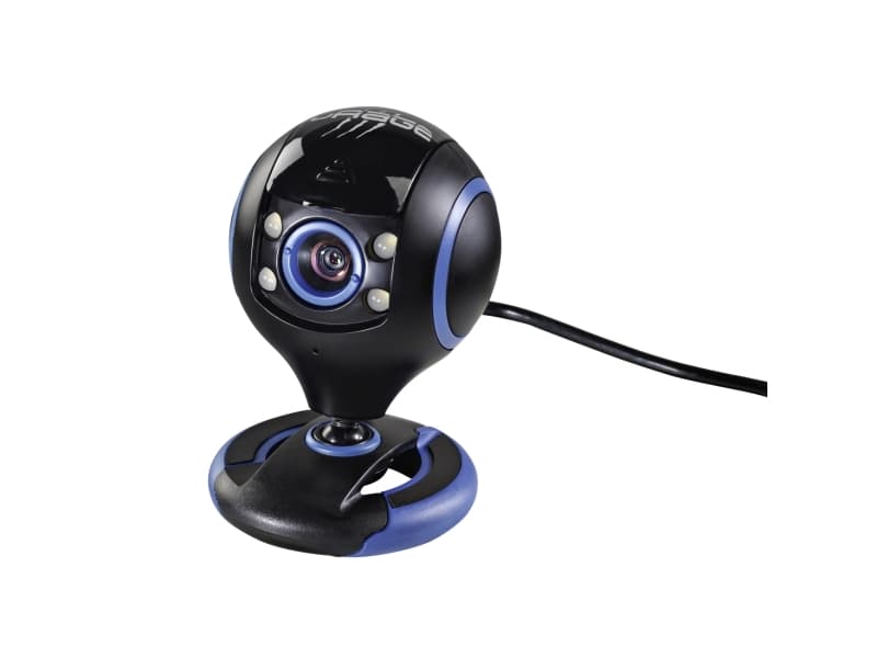 Hama uRage WebCam HD Essential, 1280 x 720 pixlar, 1280 x 720 pixlar, USB 2.0, Svart, Klämma/Stativ