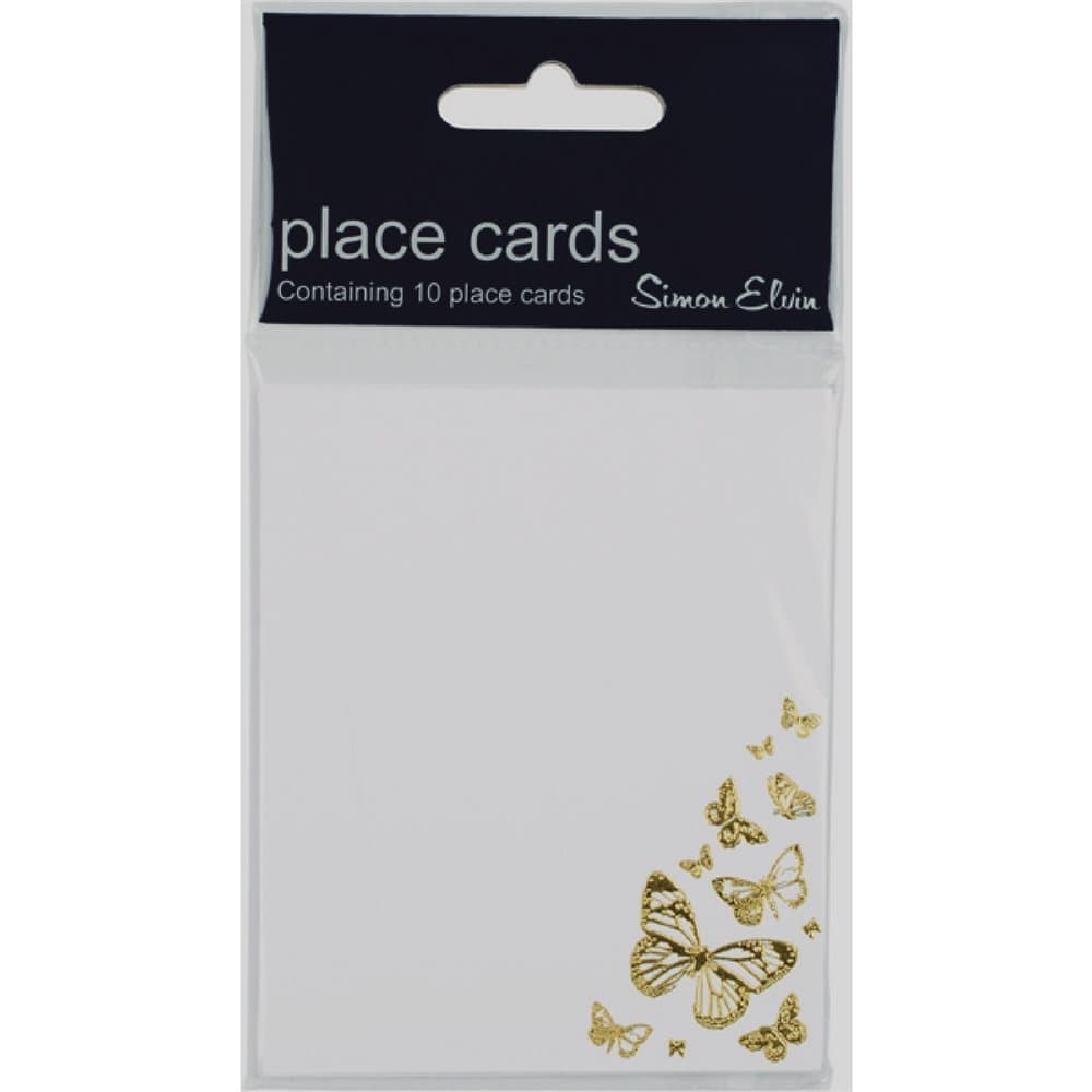 SE Butterfly Wedding Place Cards (Pack of 10)