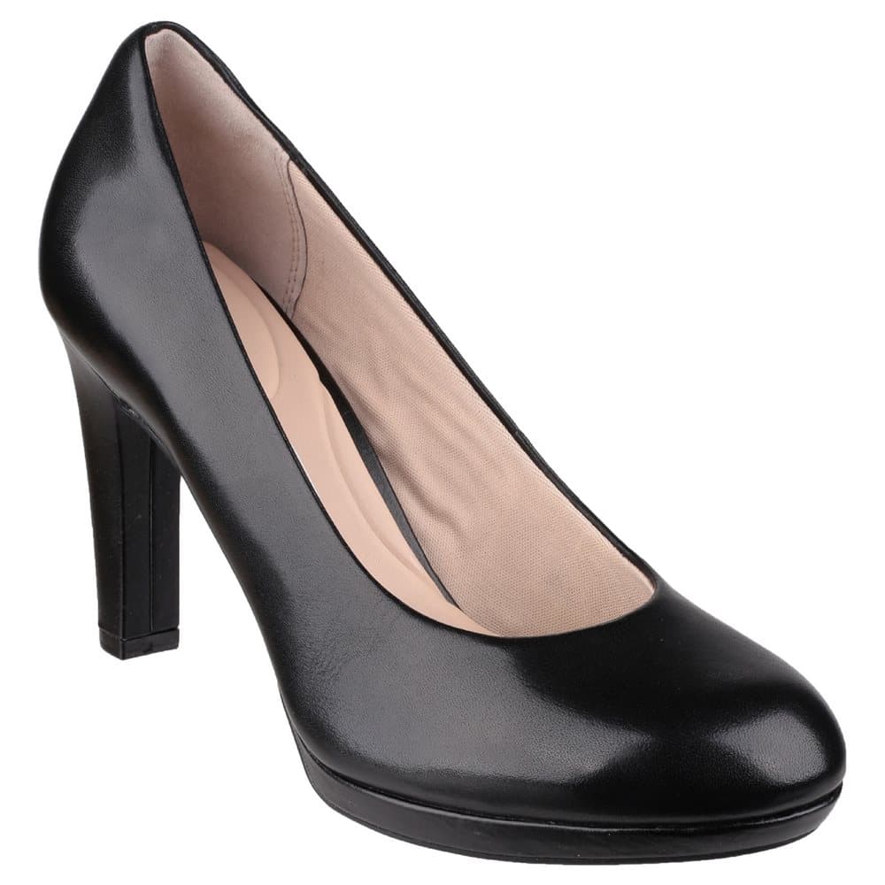 Rockport Kvinnor / damer sju till 7 Ally Plain Slip On Heeled Pumps