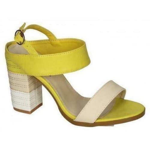 Spot On Womens/Ladies Stitched Buckle Ankle High Heels