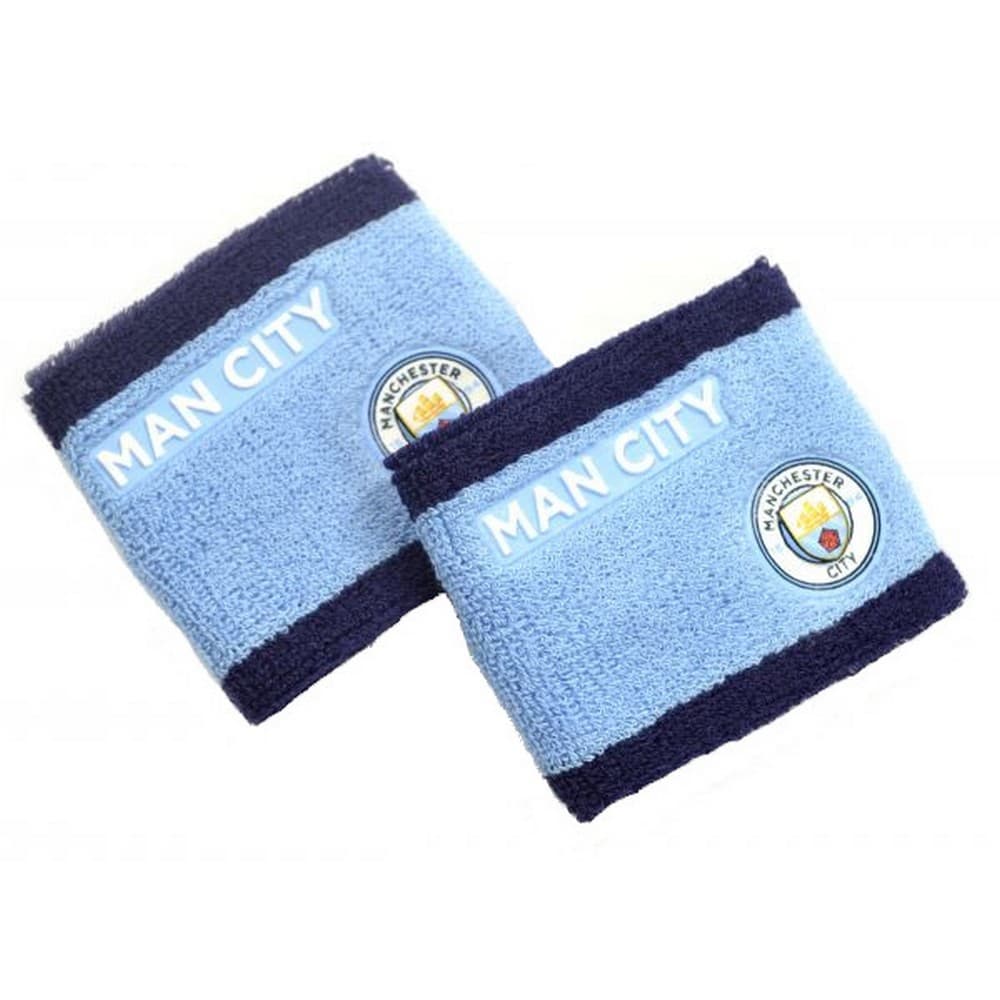 Manchester City FC Crest Wristband (Pack of 2)