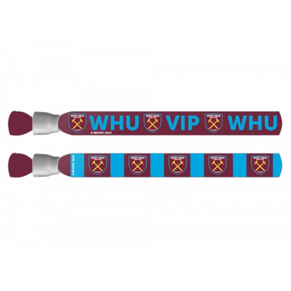West Ham United FC Festival Wristbands Pack Of 2