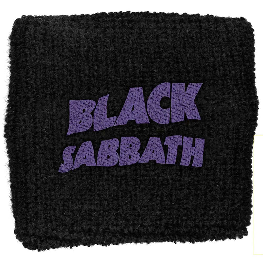 Black Sabbath Sweatband: Purple Wavy Logo (Retail Pack)