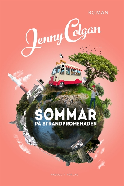 Sommar på strandpromenaden