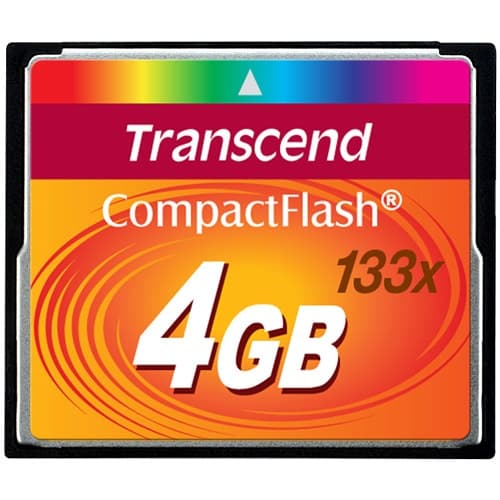 Transcend CompactFlash Card 4GB 133x