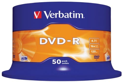 Verbatim DVD-R 4.7GB 50-pack 16X